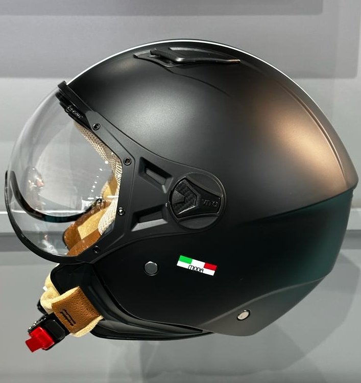 VITO JET MODA helm mat zwart Rayci