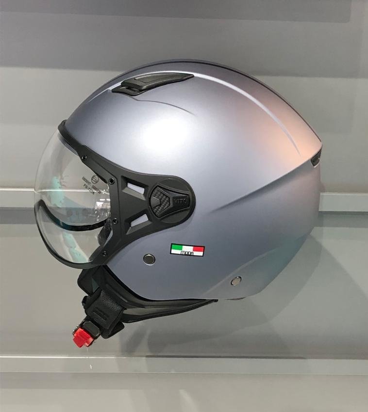 VITO JET MODA helm mat grijs Rayci